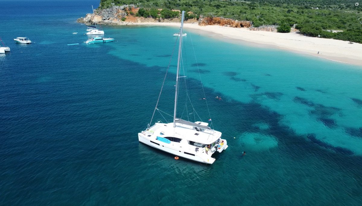 St Maarten Luxury Catamaran Full-Day PRIVATE Charter | BookingFWI