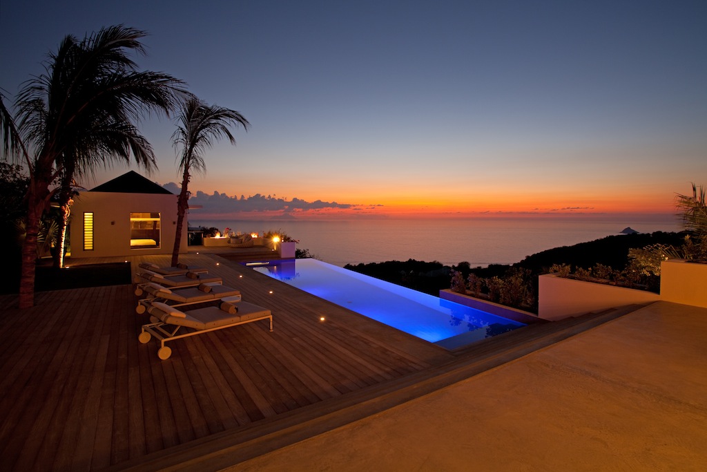 St Barts Luxury Villas benefit from breathtaking views over the ocean