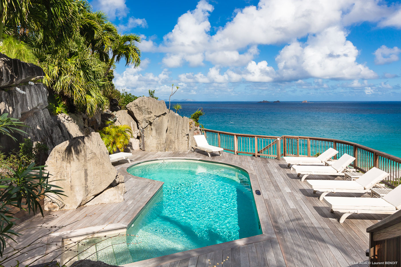 3 bedrooms Villa St Barth , full of charm with a nice tropical touch