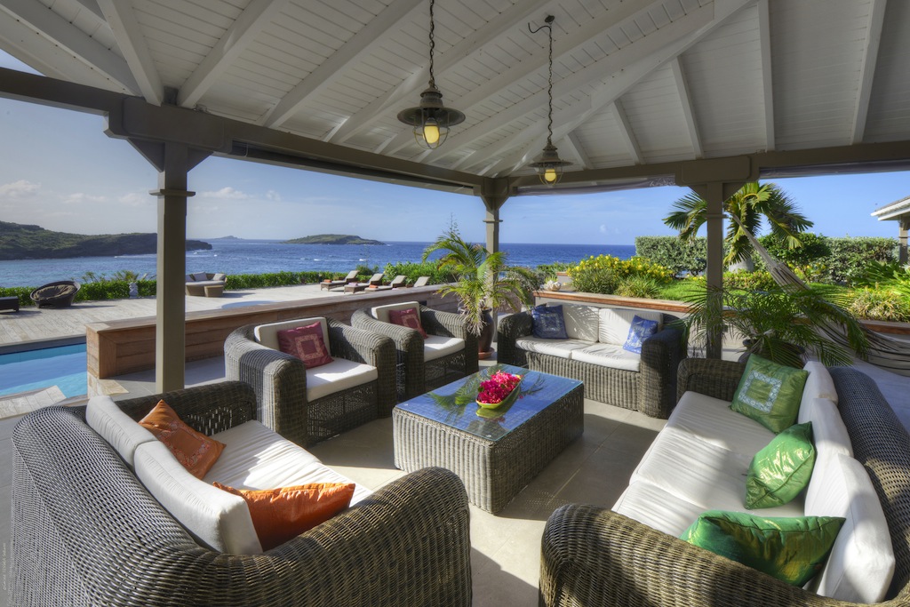 5 bedrooms villa rental ideal for a family on Holidays in St Barts