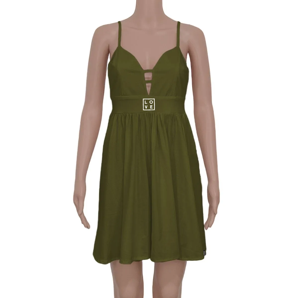 Dress Célia – Army green – Classic Flex
