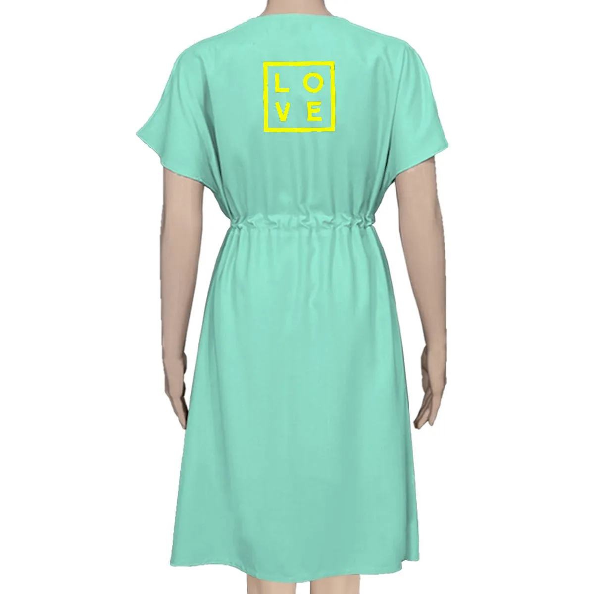 Dress Louise (Shorts) – Ice blue - Flou Flex