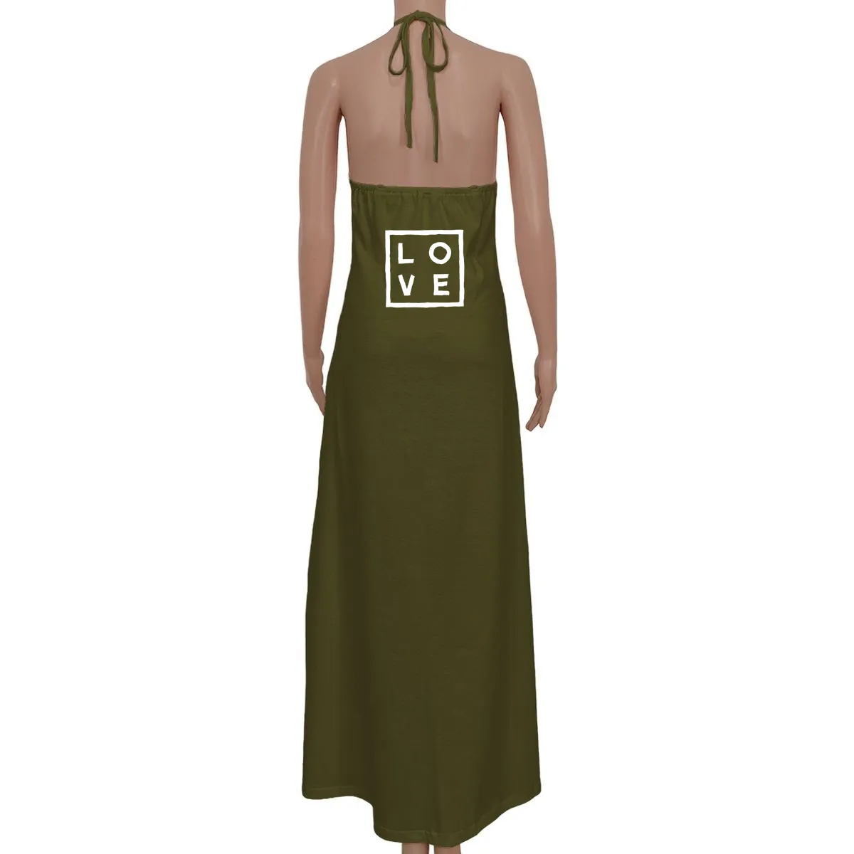 Valentina Dress – Army green Logo Classic Flex