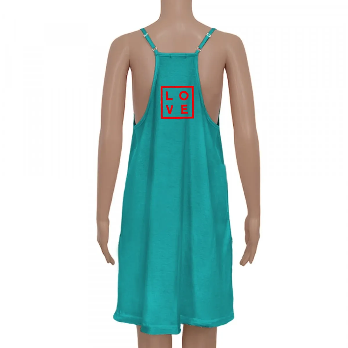 Dress Ambre – Petrol blue Logo Classic Flex