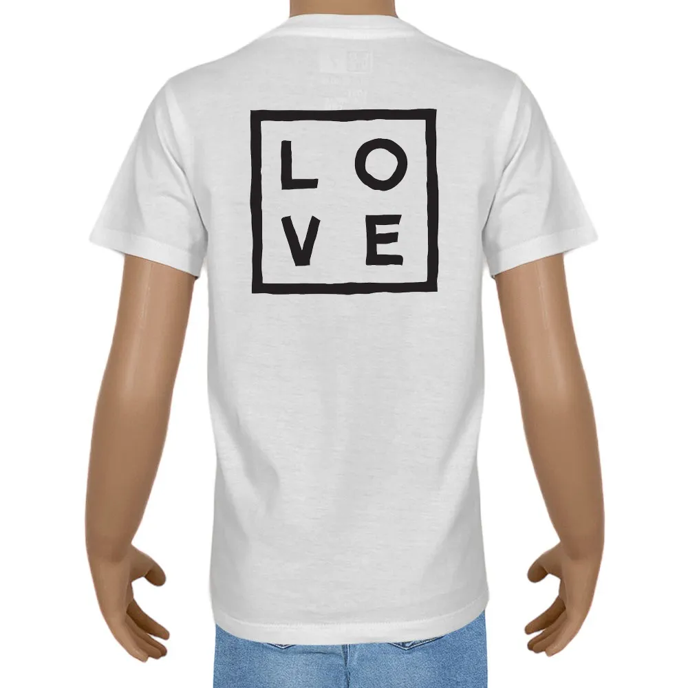 Kid's T-shirt – Cotton – Plain – White - Logo Flex