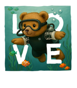 White Diving Bear 1