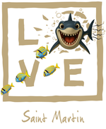 St. Martin cream shark