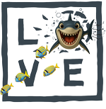 Grey shark LOVE
