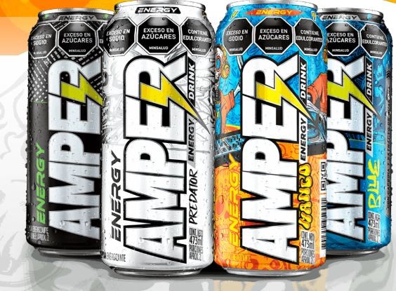 Bebida Energizante Amper mango