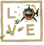 Cream shark LOVE