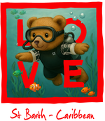 Red Diving Bear 2